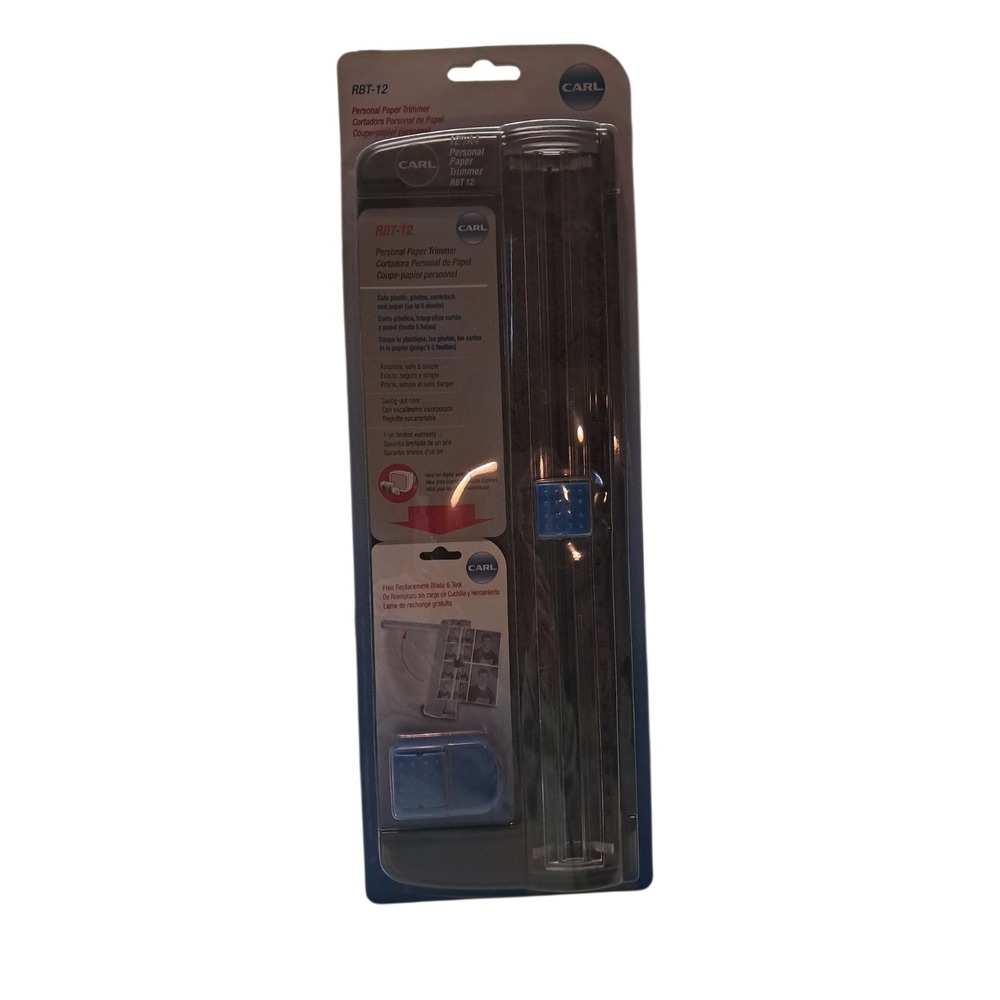 Carl RBT12 12"/A4‎ Personal Paper Trimmer Great for Scrapbooking or Cardmaking